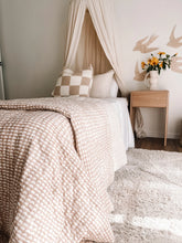 Load image into Gallery viewer, King Single | Cotton Filled Quilt - Half Moon
