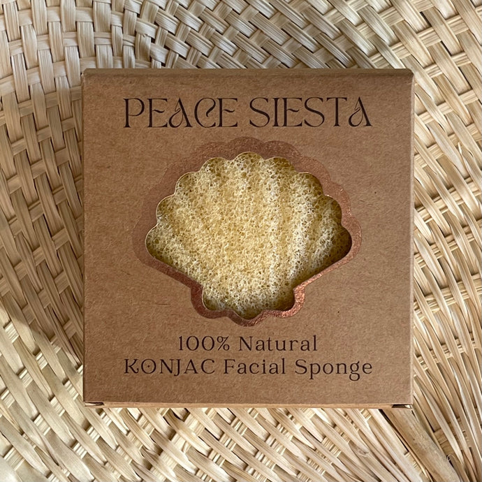 KONJAC Facial Sponge | Red Clay