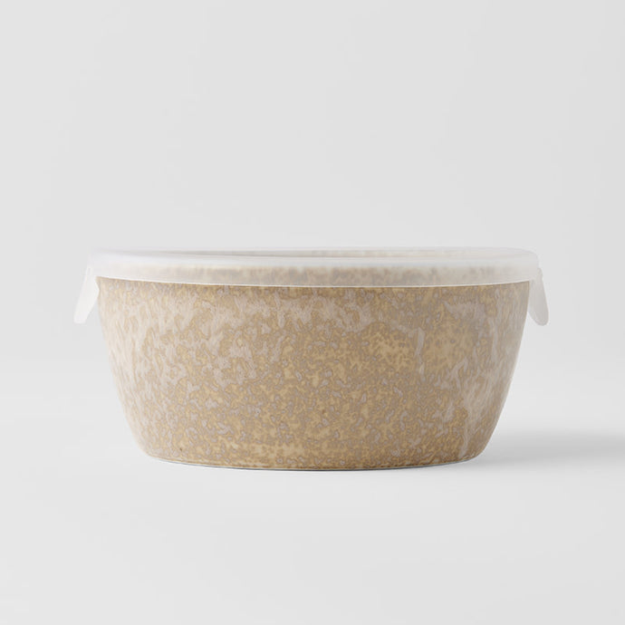 Lidded Bowl 13cm | White Fade Glaze