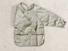 Load image into Gallery viewer, Long Sleeved Bib/ Smock | Hearts

