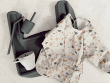 Load image into Gallery viewer, Long Sleeved Bib/ Smock | Terrazzo
