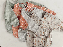 Load image into Gallery viewer, Long Sleeved Bib/ Smock | Paws
