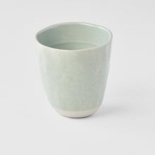 Load image into Gallery viewer, Lopsided Tea Mug Large | Tomei Blue Glaze
