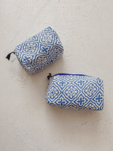 Load image into Gallery viewer, Blue StarNappy / Cosmetic Bag | Blue Star 
