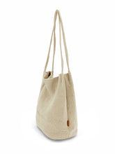 Load image into Gallery viewer, Natural Long Handle Bag | Beige
