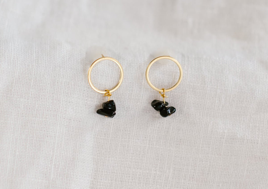 Ocean Earring | Onyx