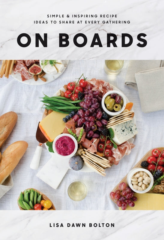 on boards recipe book