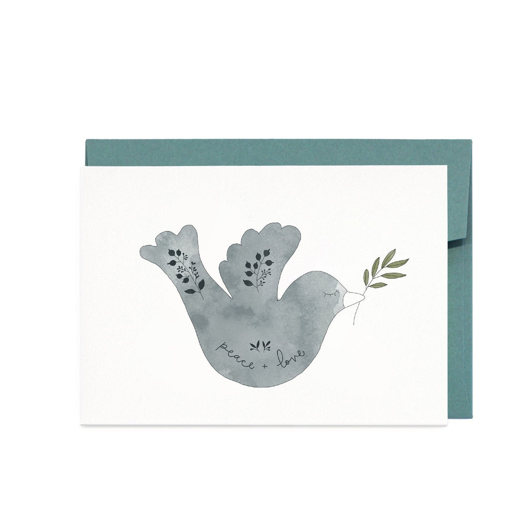 Peace Dove Christmas Greeting Card
