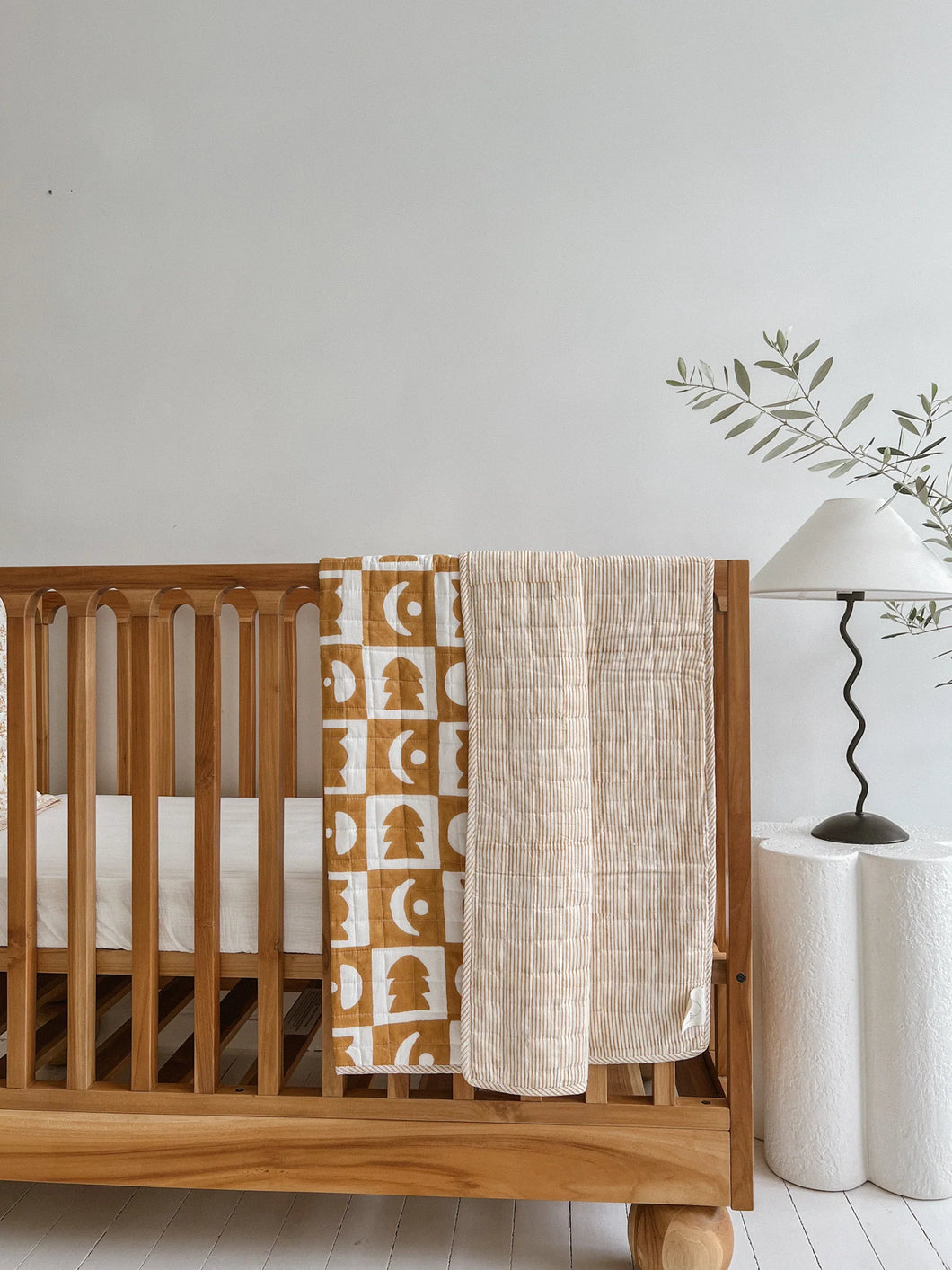 Kantha Cot Quilt | Remy
