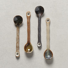 Load image into Gallery viewer, Small Spoon | Crystal Green Glaze
