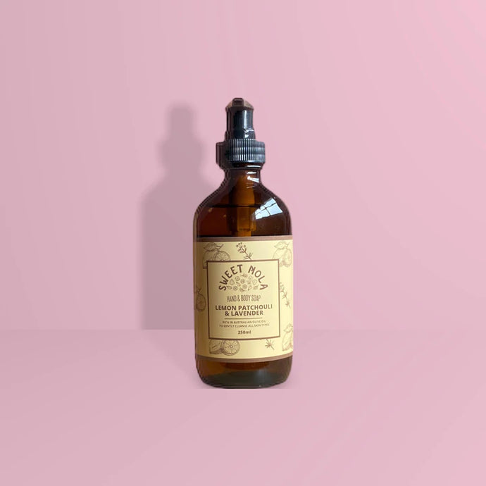 Lemon and Lavender hand and body soap