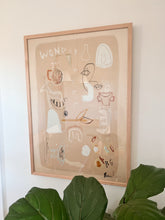 Load image into Gallery viewer, bonnie gray wonderful print 
