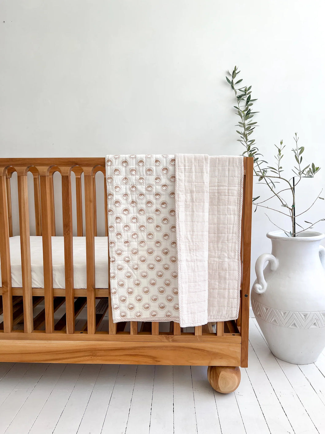 Kantha Cot Quilt | Yin Yang